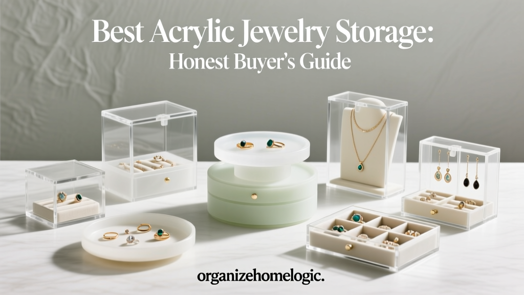 Best Acrylic Jewelry Storage: Honest Buyer's Guide