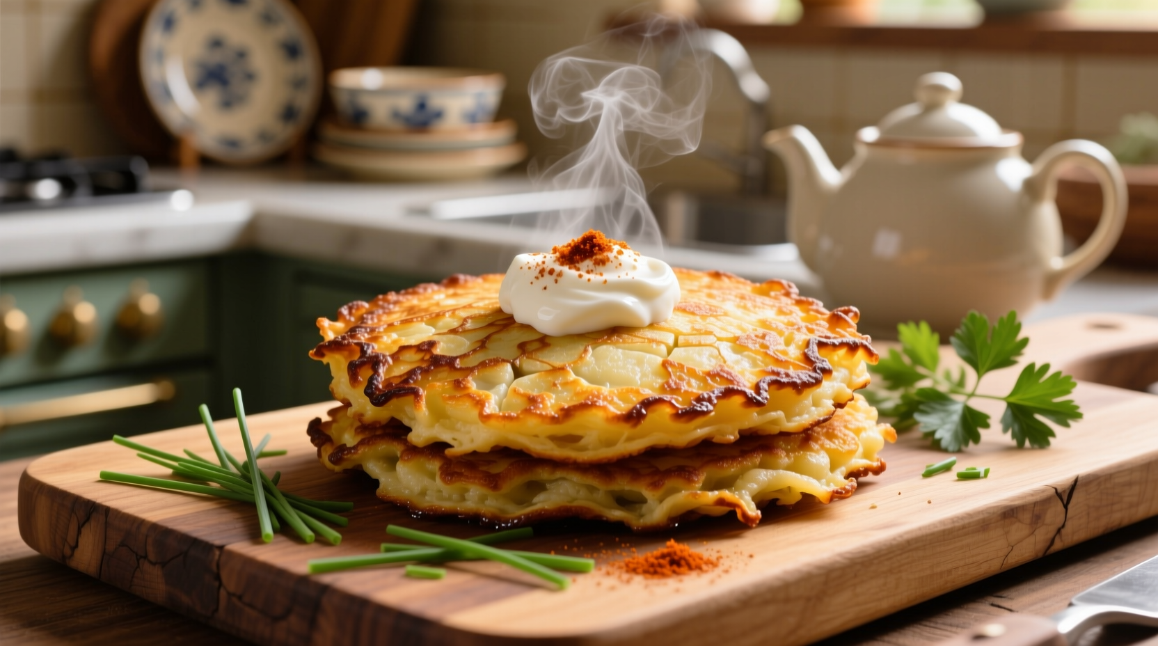 Golden Potato Pancakes: Perfect Crisp Technique Revealed