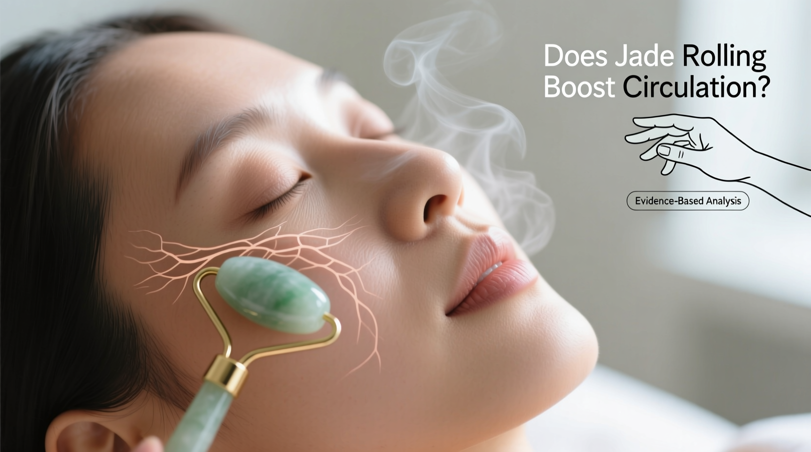 is jade rolling just skincare theater or does it boost circulation