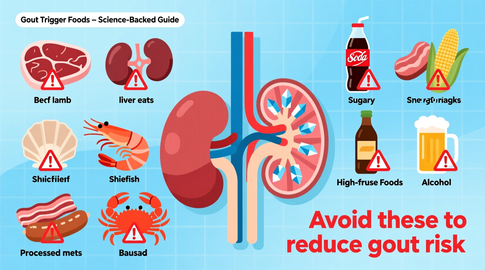 Top Foods That Trigger Gout Attacks: Evidence-Based Guide