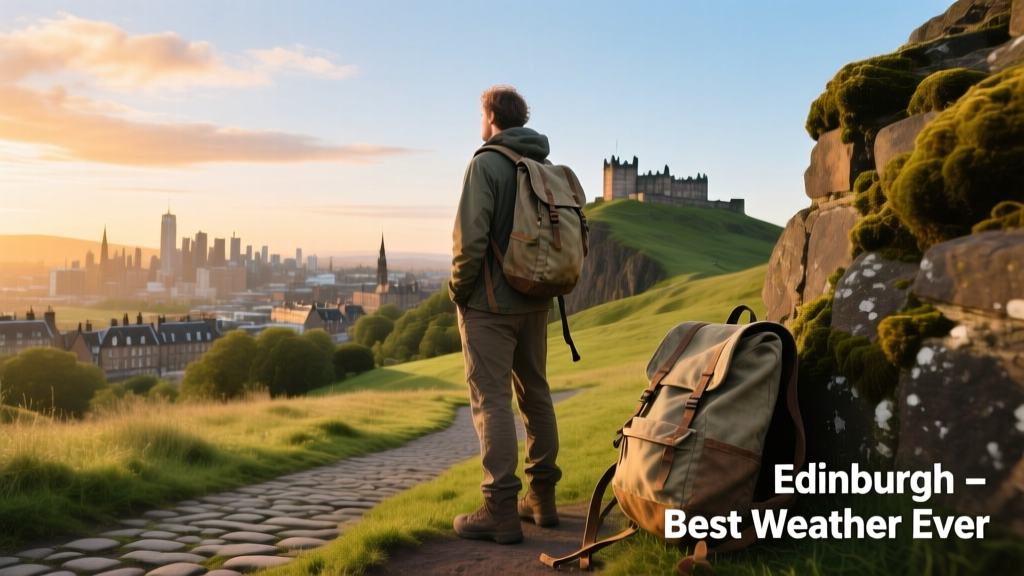 Edinburgh During The Best Weather Ever: A Realistic, Data-Backed Backpacker’s Guide
