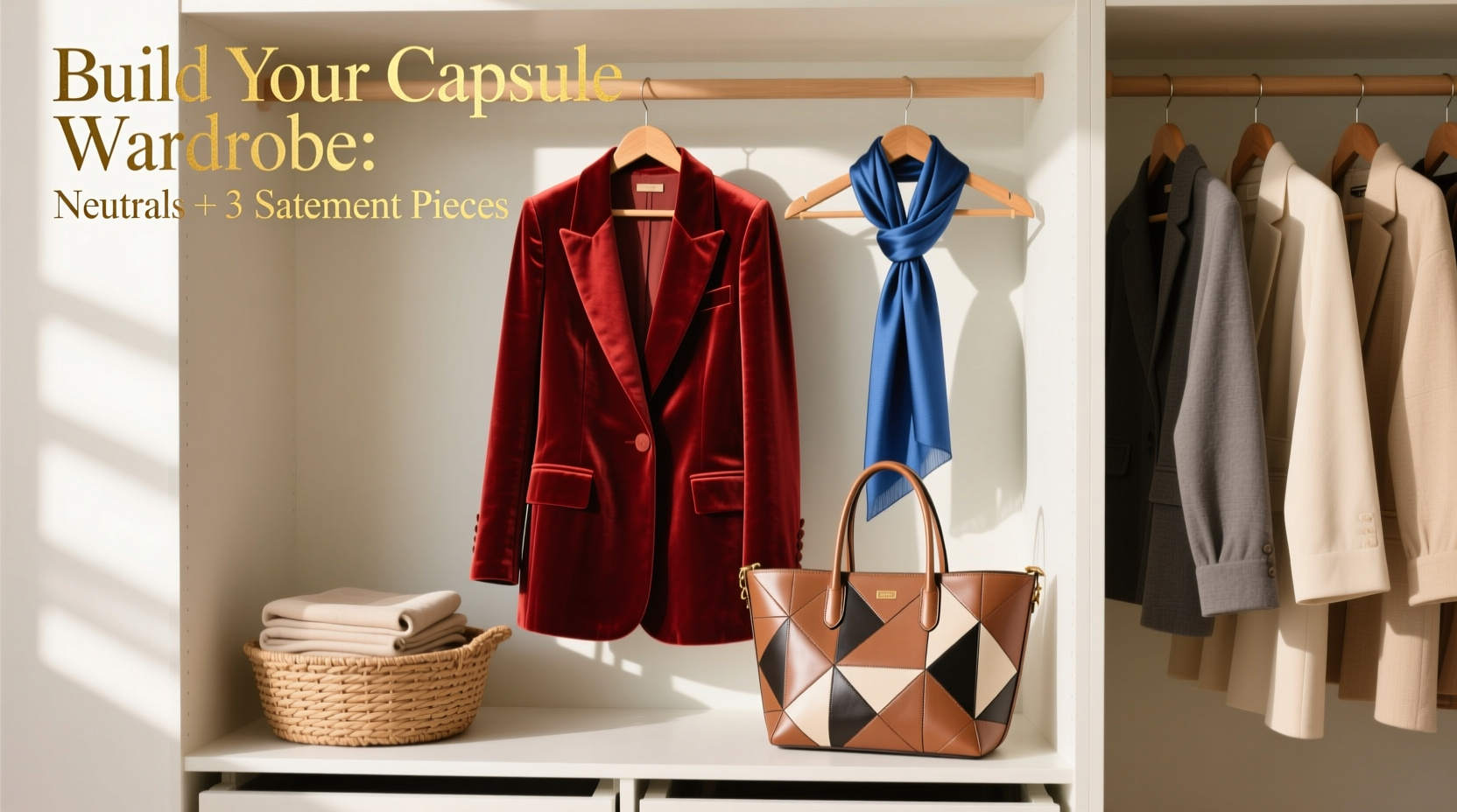 How To Build A Capsule Wardrobe Around Neutral Tones And Three ...