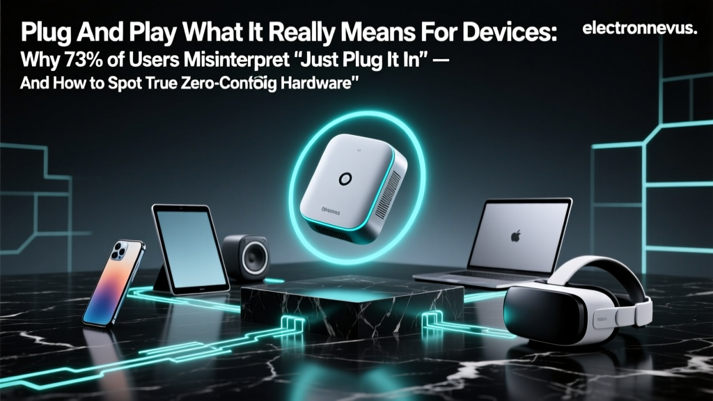Plug And Play What It Really Means For Devices: Why 73% of Users Misinterpret 'Just Plug It In' — And How to Spot True Zero-Config Hardware