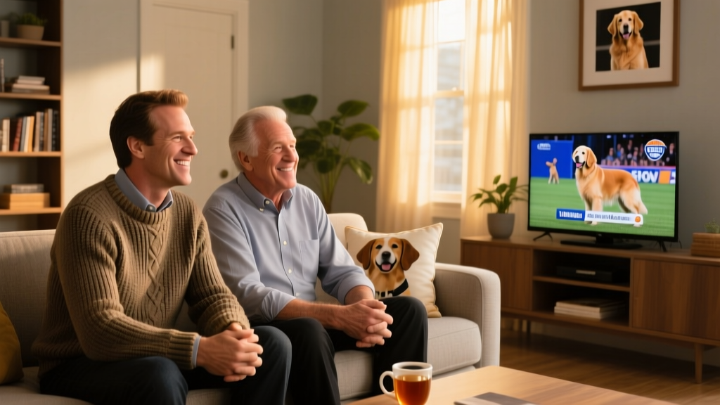 Hosts David Frei and John O'Hurley Will Be Watching the National Dog Show from Home—Just Like Us