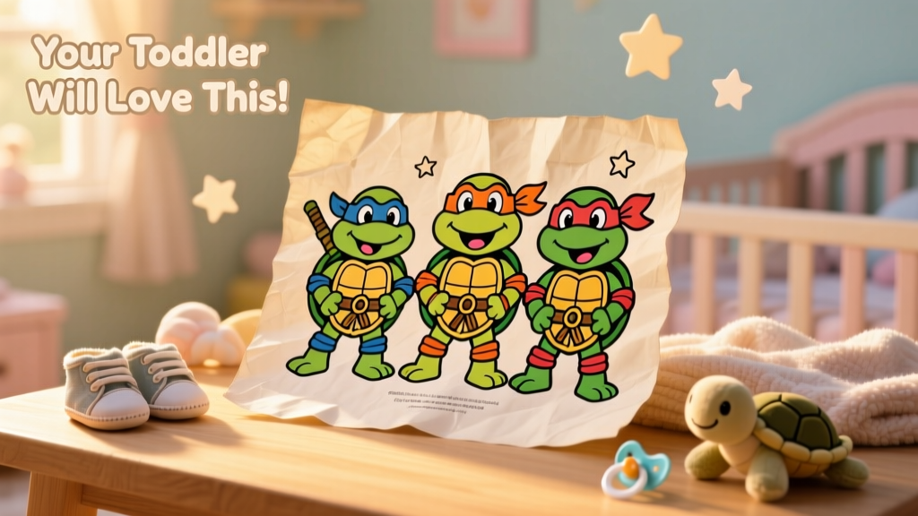 Fun Ninja Turtles Coloring Pages Your Toddler Will Love To Do — Developmentally Smart Activities for Ages 2–4