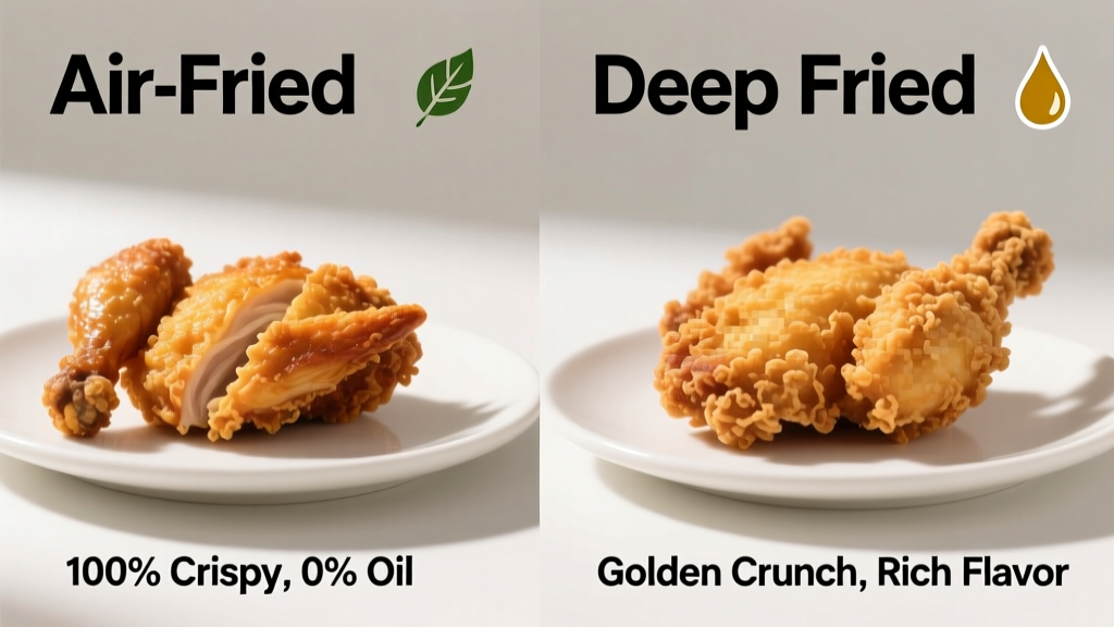 Air Fried vs Deep Fried Chicken: Crispy Truths