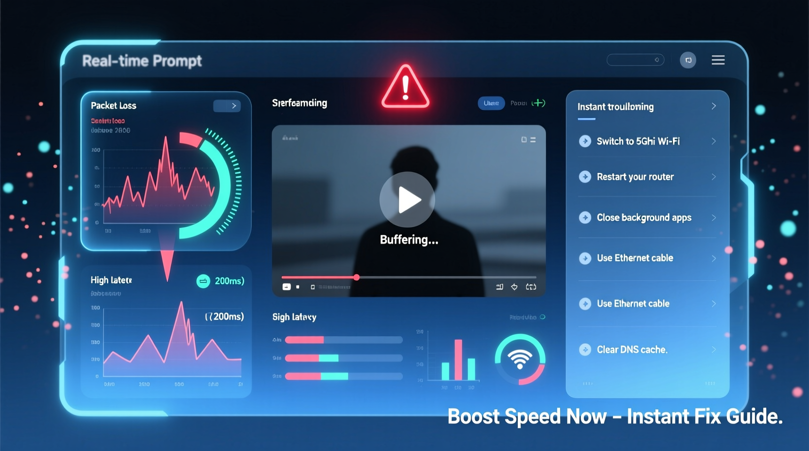 why is my streaming constantly buffering and how to boost speed instantly