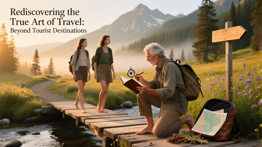 Rediscovering the True Art of Travel: Beyond Tourist Destinations