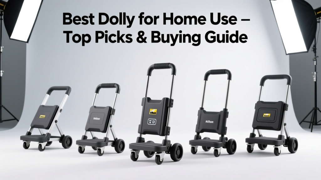 Best Dolly for Home Use: Top Picks & Buying Guide