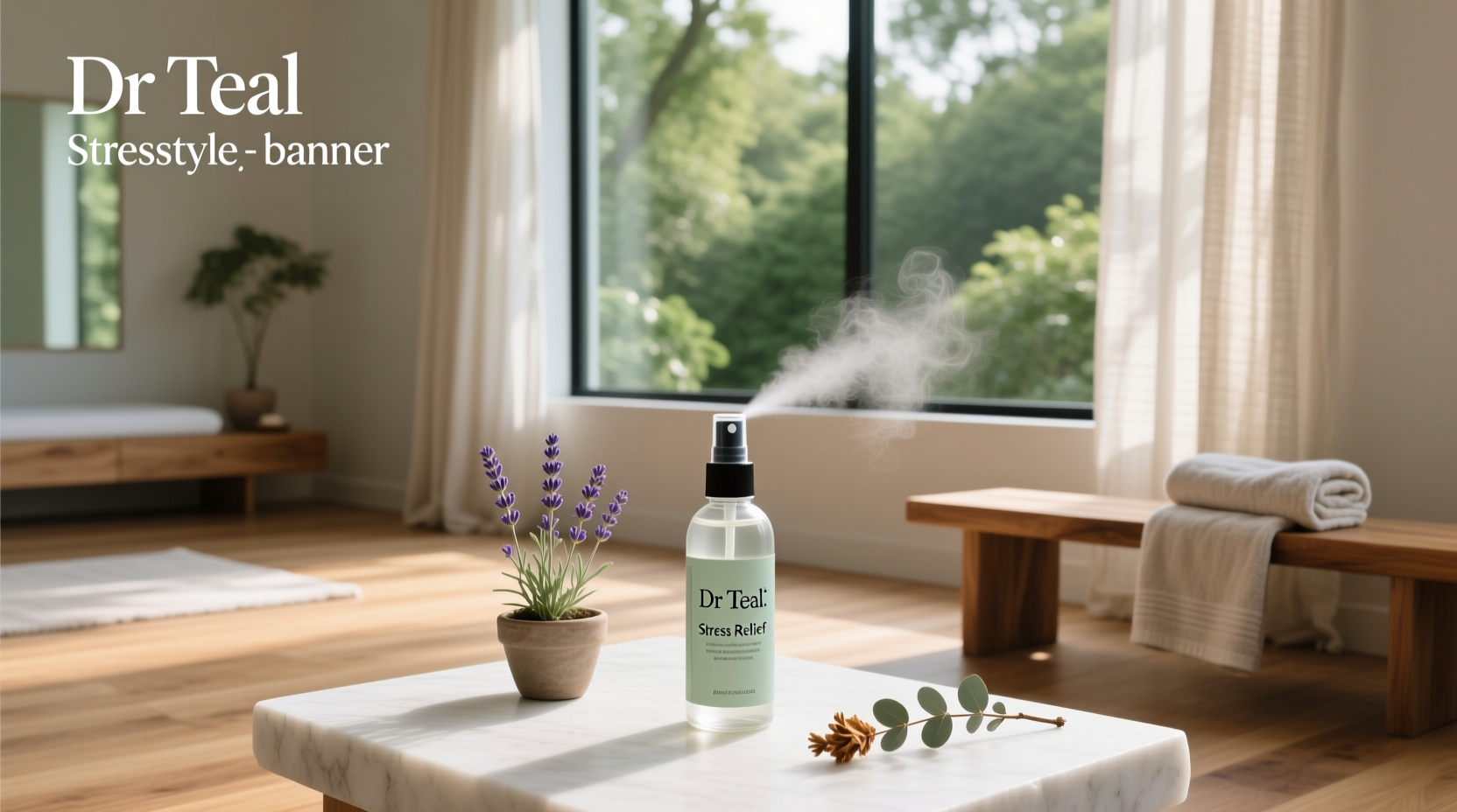 dr teal's stress relief spray guide