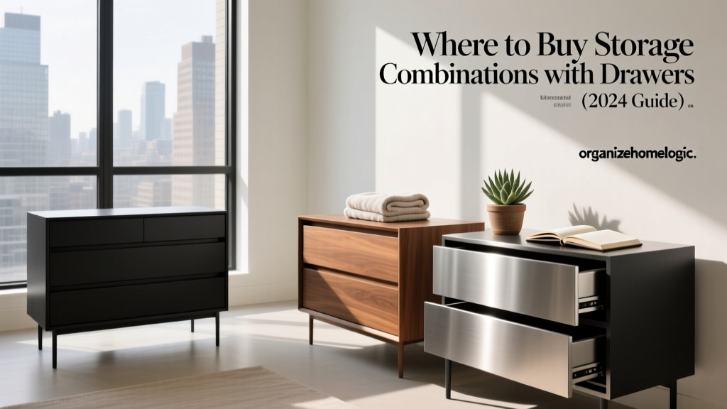 Where to Buy Storage Combinations with Drawers (2024 Guide)