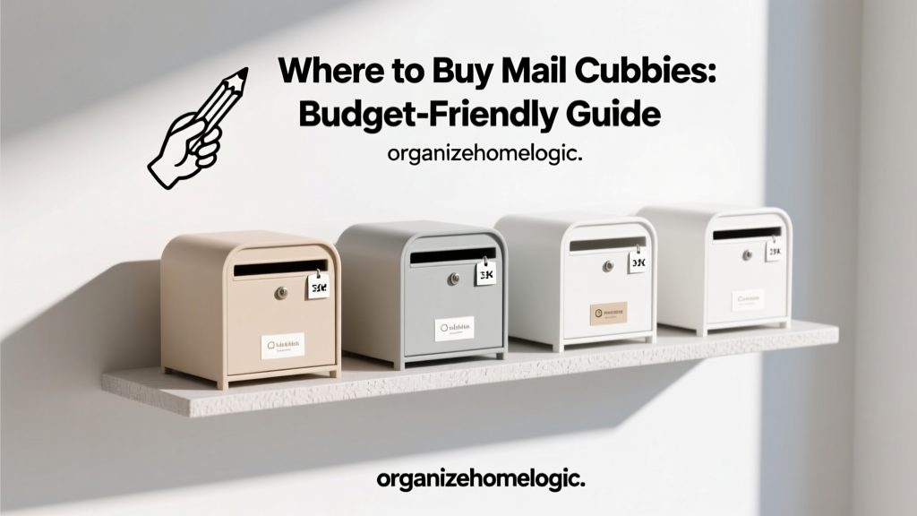 Where to Buy Mail Cubbies: Budget-Friendly Guide