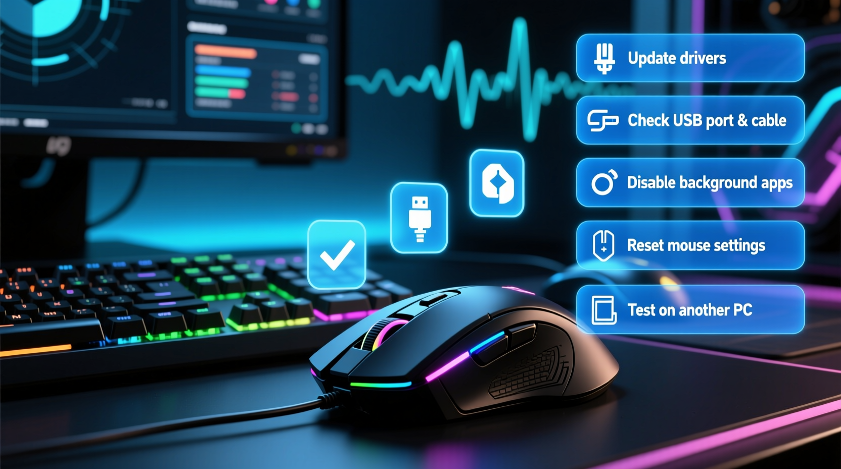 why is my gaming mouse lagging suddenly troubleshooting steps that actually work