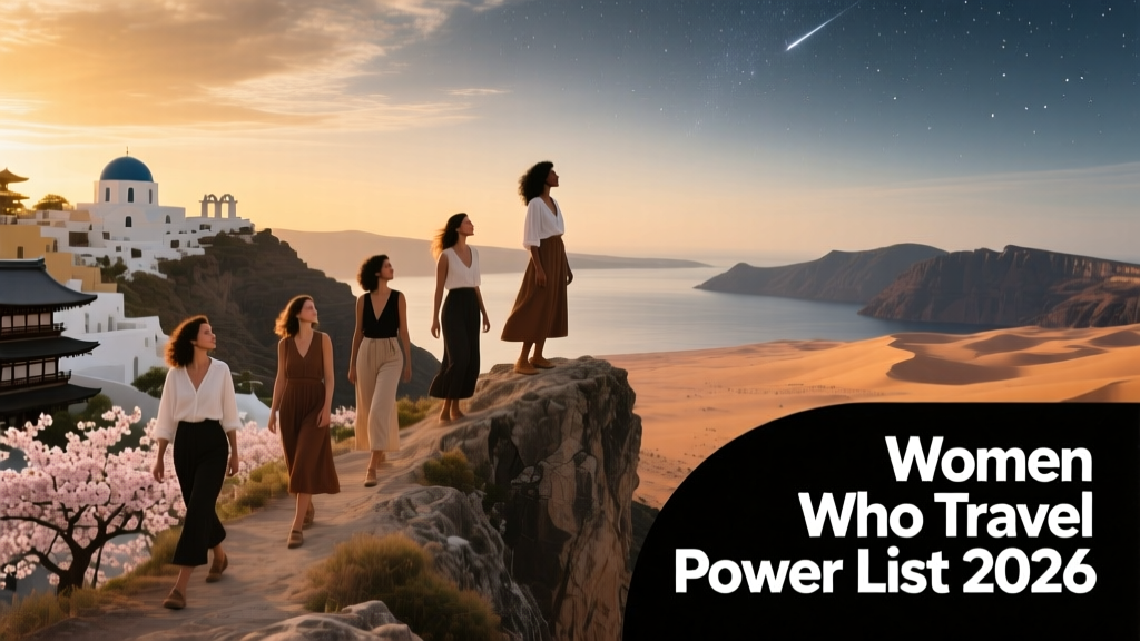 Women Who Travel Power List 2026: The 25 Visionaries Reshaping Global Mobility, Equity, and Sustainable Tourism