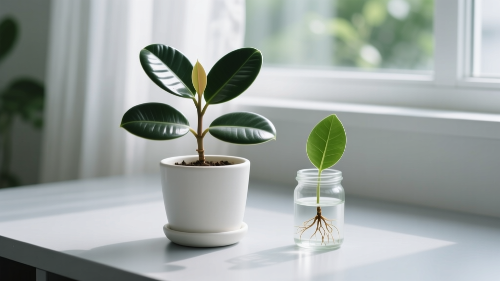 Can You Propagate Baby Rubber Plant From One Leaf?