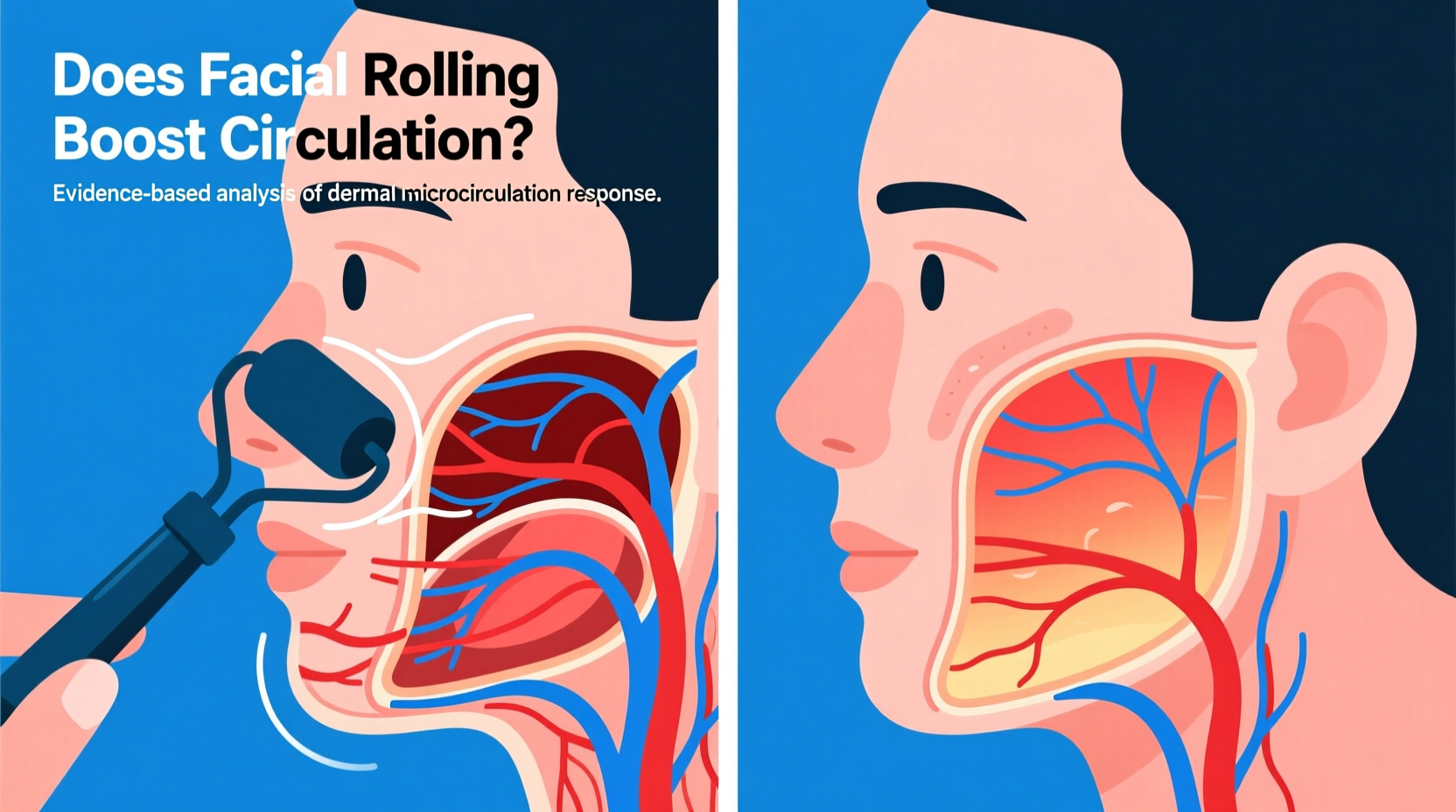 are facial rollers actually boosting circulation or just rolling over placebo effects