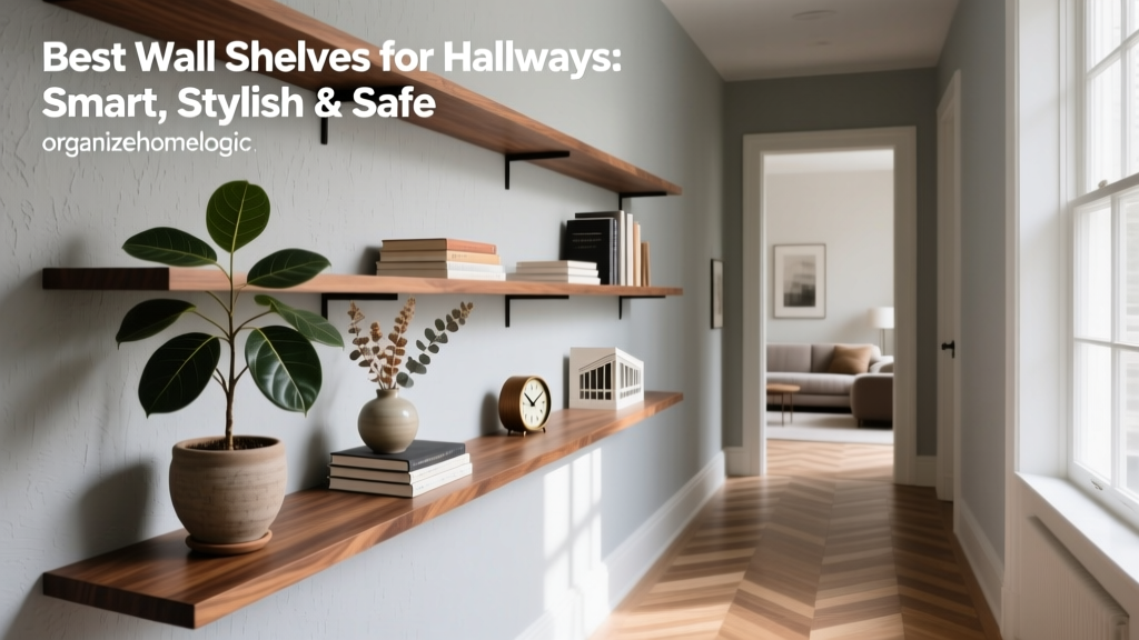 Best Wall Shelves for Hallways: Smart, Stylish & Safe
