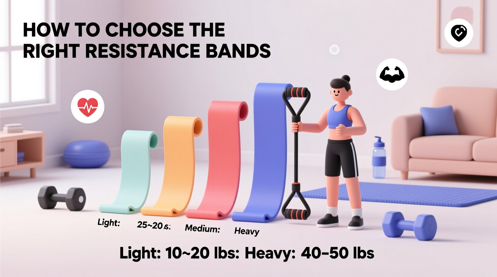 how to choose the right resistance bands for home workouts and recovery