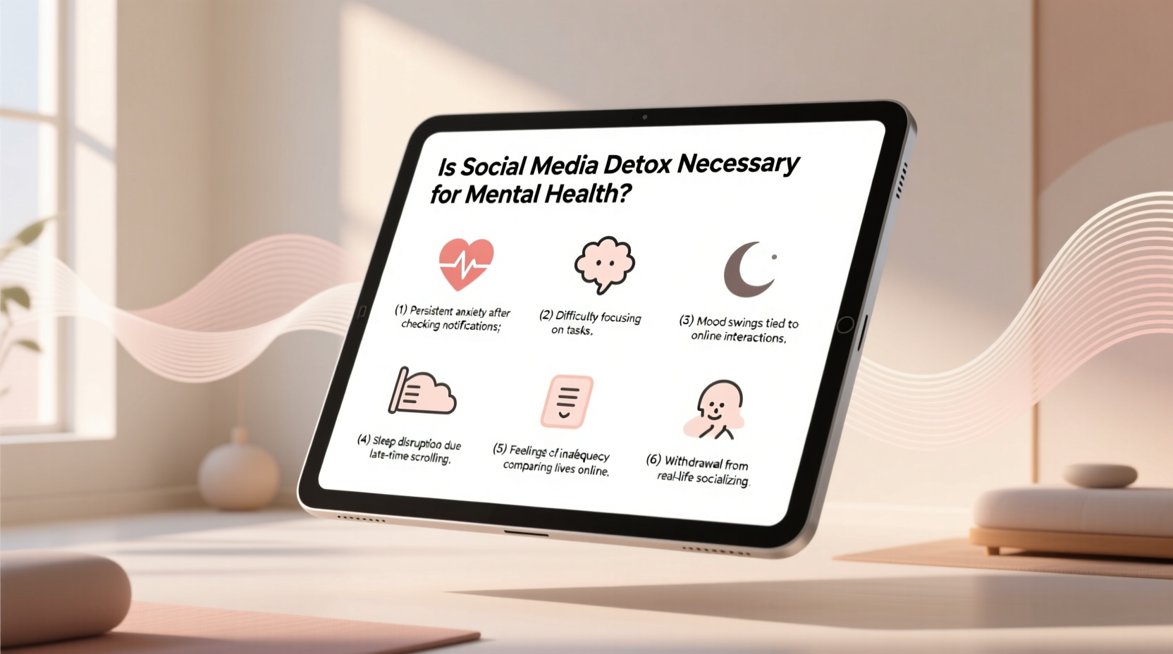 is social media detox necessary for mental health signs to watch