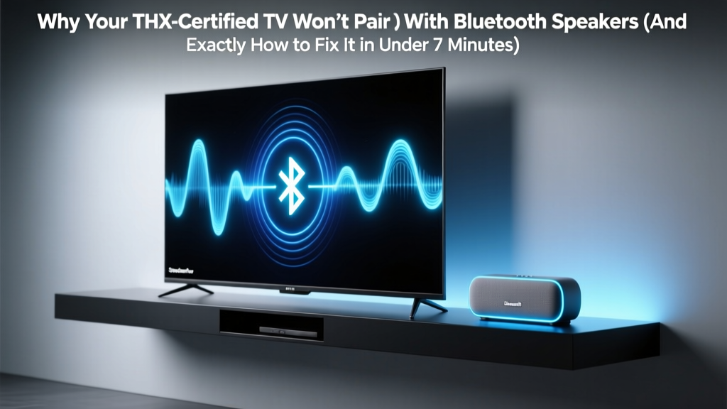 THX TV Bluetooth Speaker Setup Guide (2026)