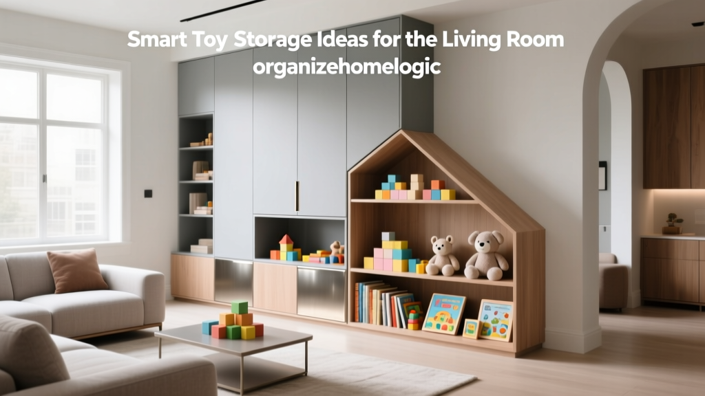 Smart Toy Storage Ideas for the Living Room