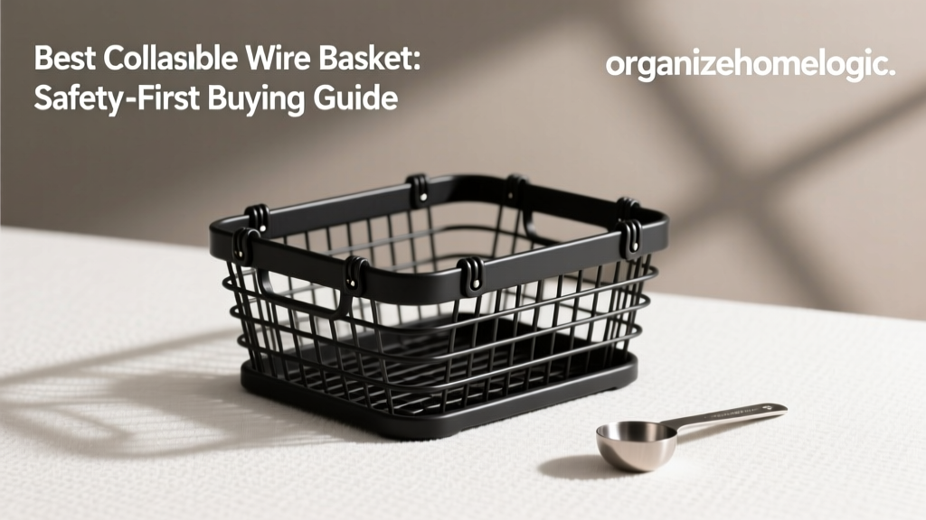 Best Collapsible Wire Basket: Safety-First Buying Guide