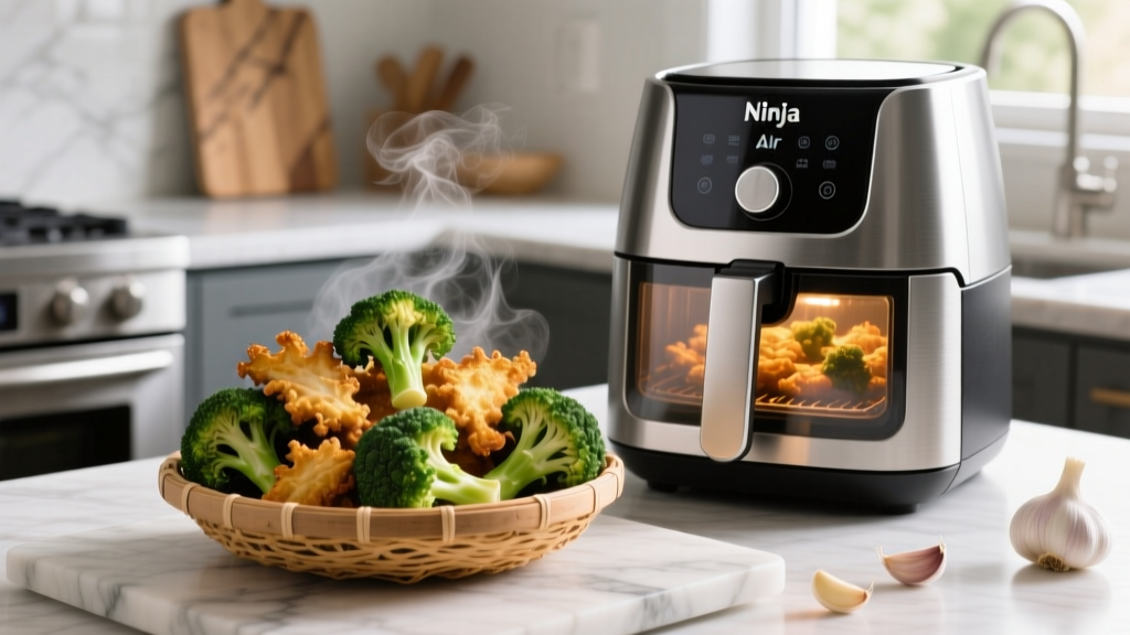 How to Cook Broccoli in a Ninja Air Fryer (Crispy & Bright!)
