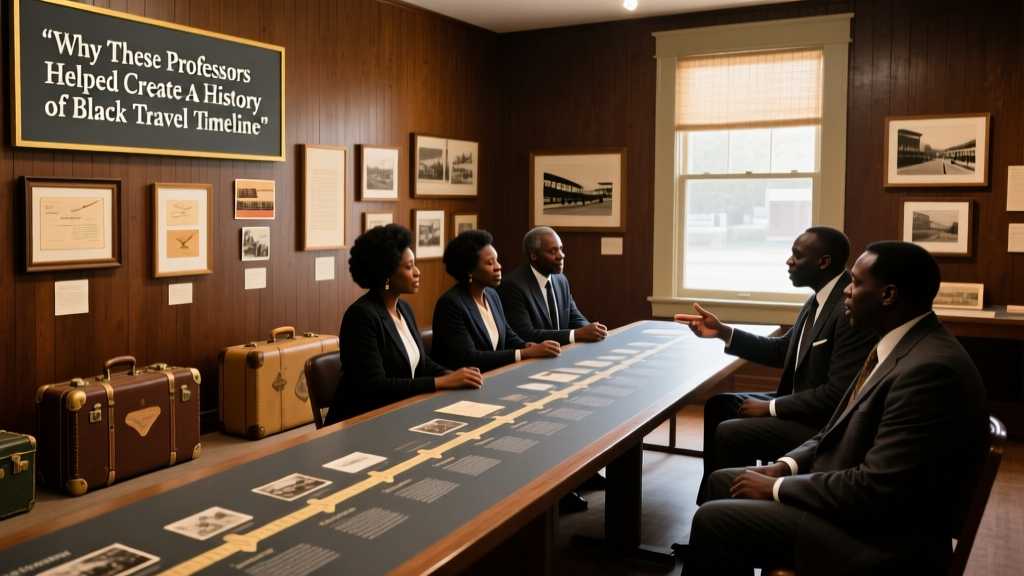 Why These Professors Helped Create A History Of Black Travel Timeline