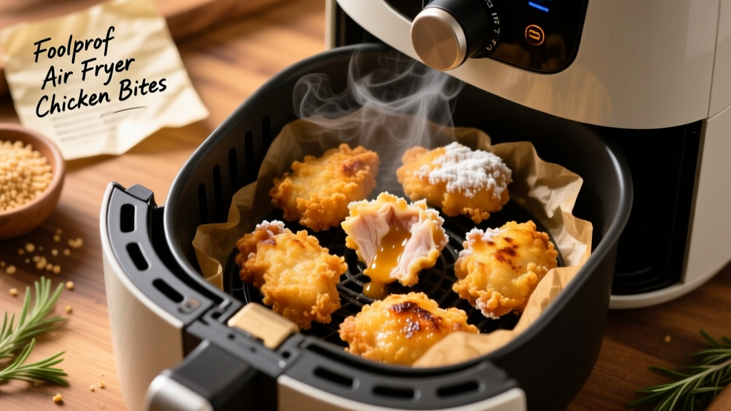 Frozen Chicken Bites in Air Fryer: Crispy, Juicy & Foolproof