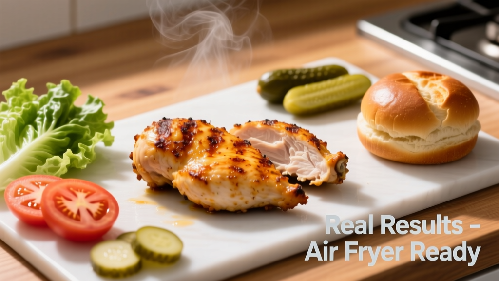 Chick-fil-A Style Chicken in Air Fryer (Real Results)