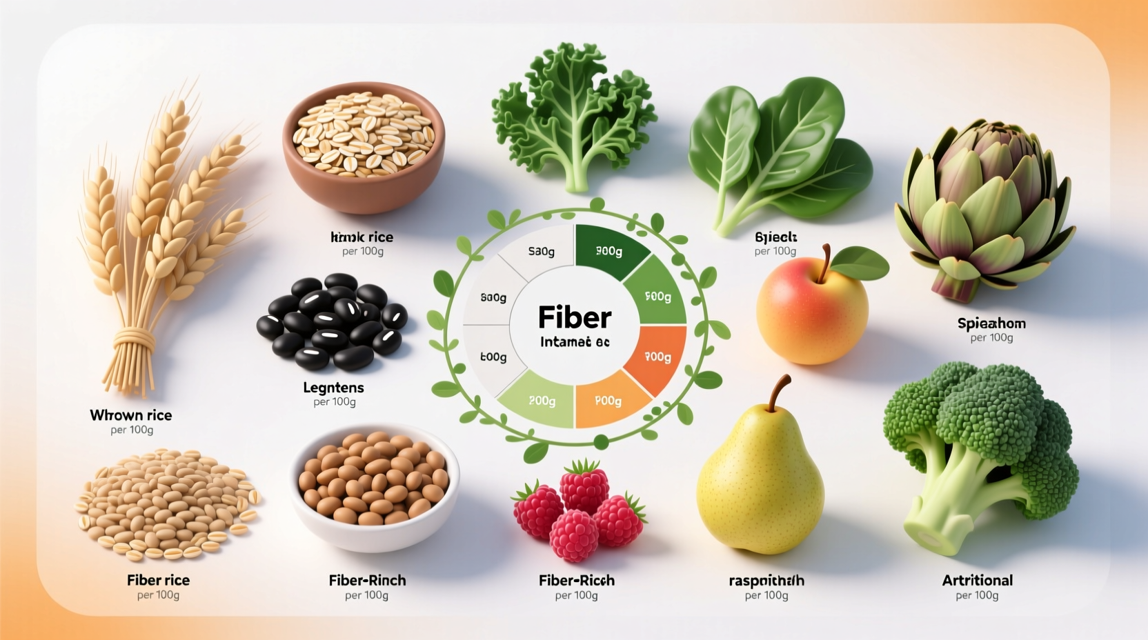 25 High-Fiber Foods: Complete Guide with Amounts & Benefits
