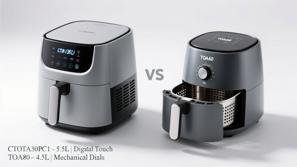 CTOA-130PC1 vs TOA-60: Air Fryer Showdown