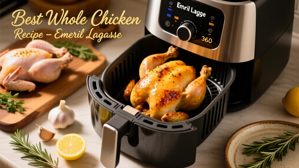 Best Whole Chicken Recipes for Emeril Lagasse Air Fryer 360