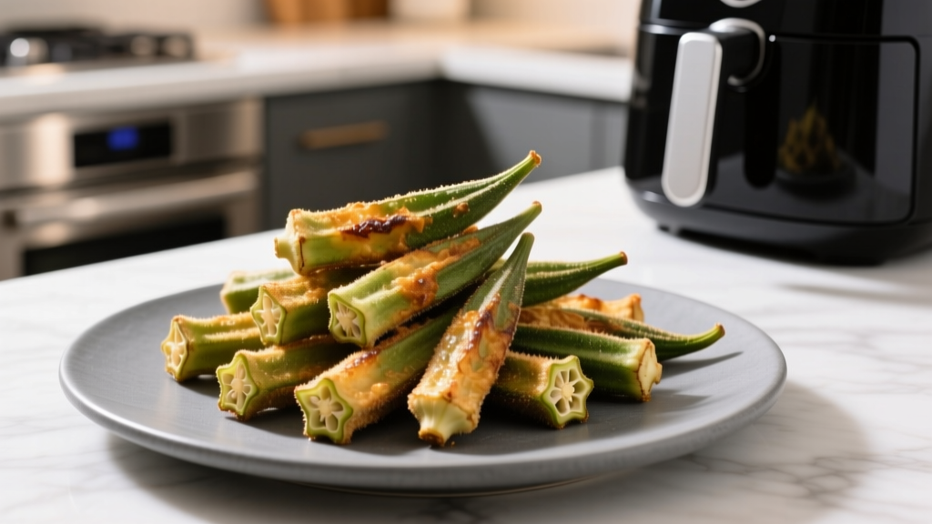 How to Cook Frozen Okra in an Air Fryer (Crispy & Easy!)