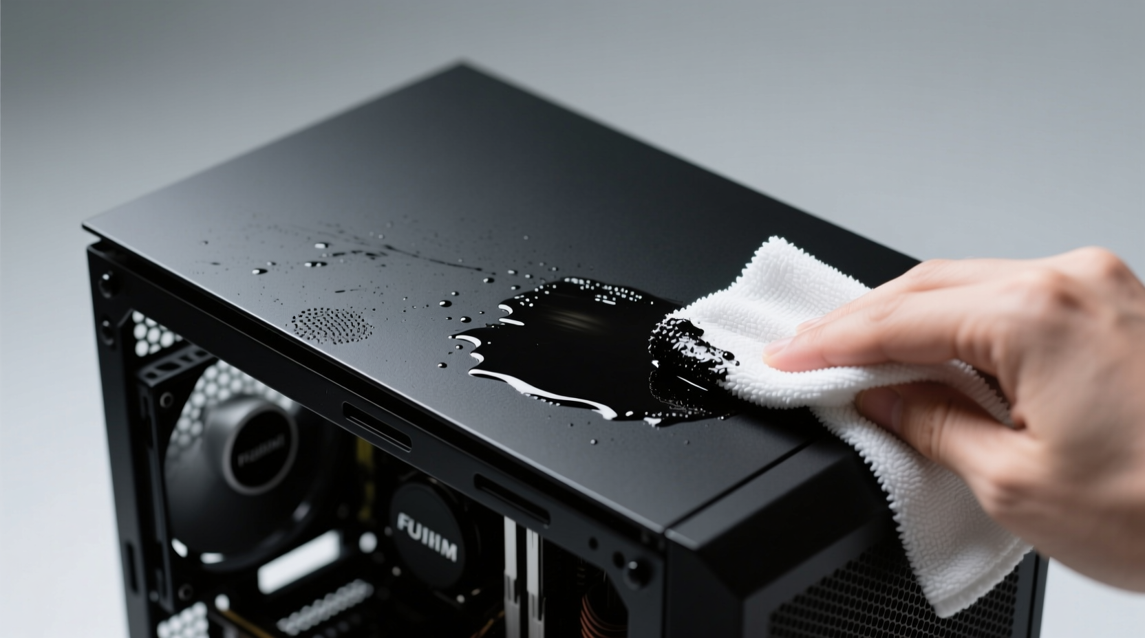 eco friendly cleaning tips for matte black pc cases