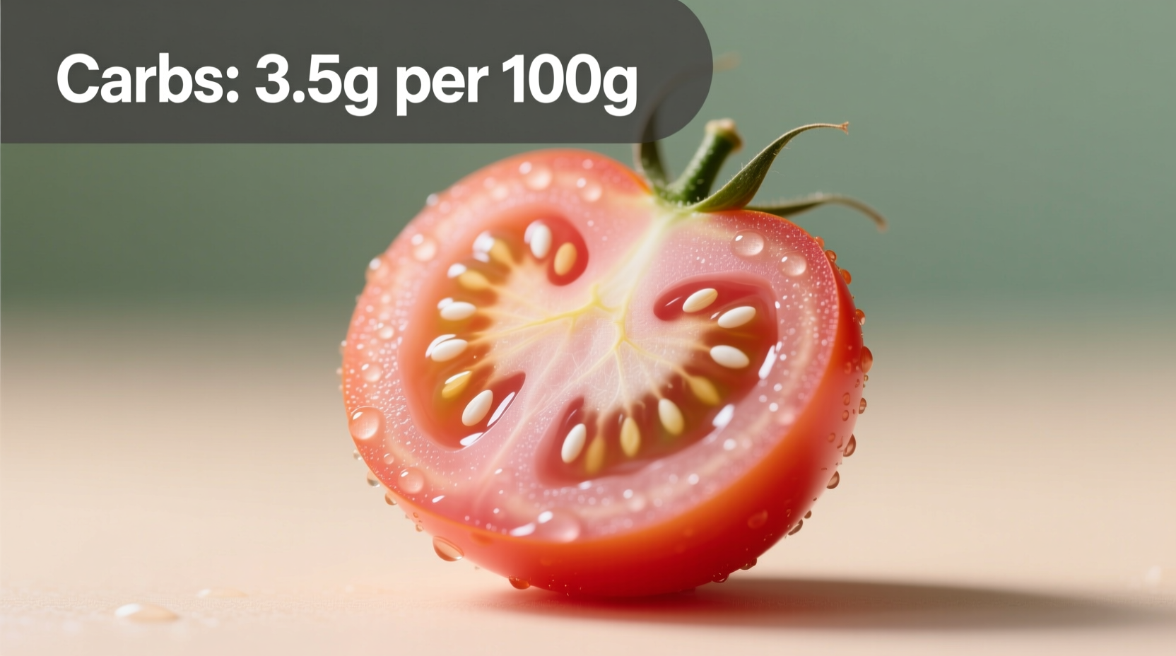 carbs in cherry tomato