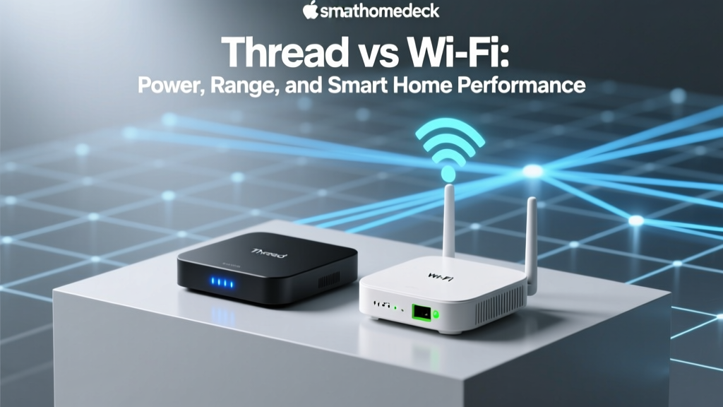 Thread vs Wi-Fi: Power, Range, and Smart Home Performance