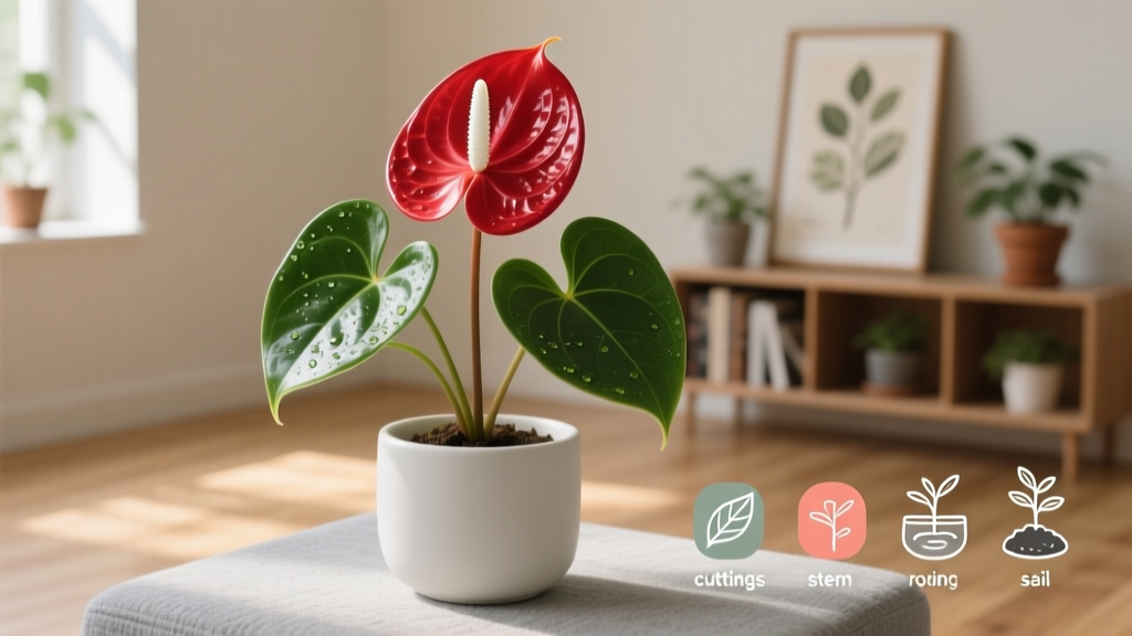 How to Propagate Flamingo Flower: 4 Proven Methods