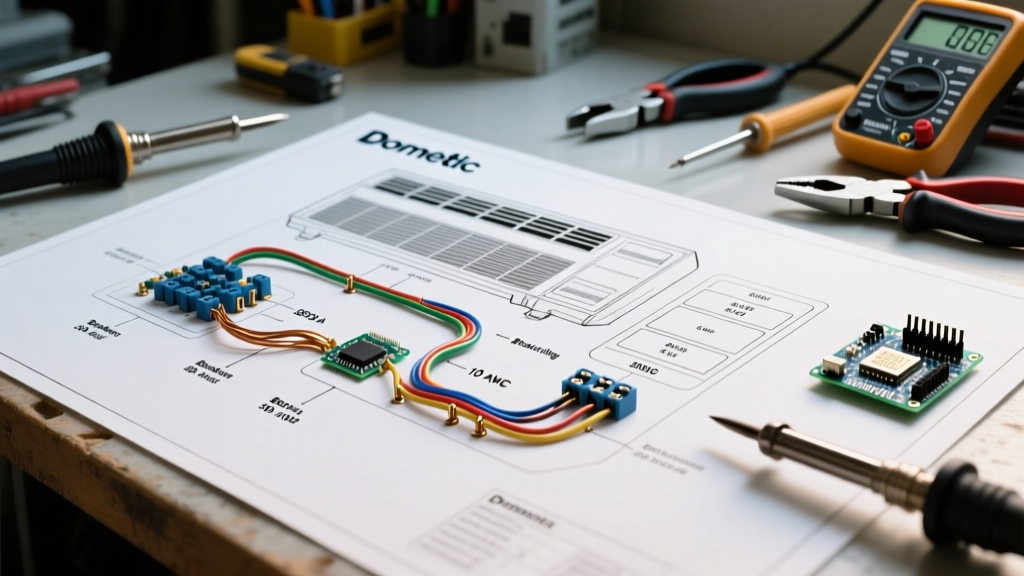 Wiring Diagram for Dometic Air Conditioner: Panel & Breaker Guide