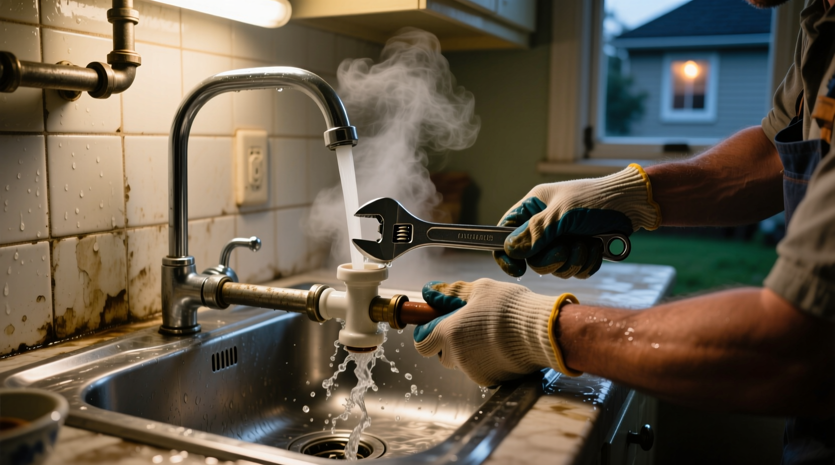 fix a clogged sink