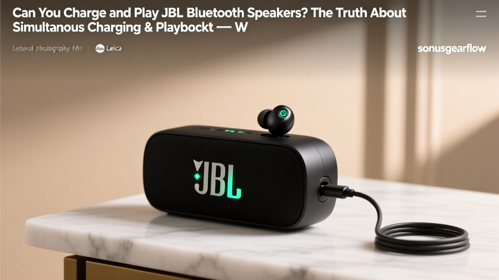 JBL Bluetooth Speakers: Charge & Play in 2026