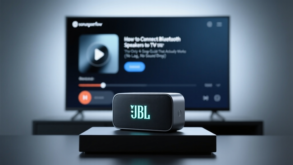 JBL Bluetooth Speaker to TV Connection Guide