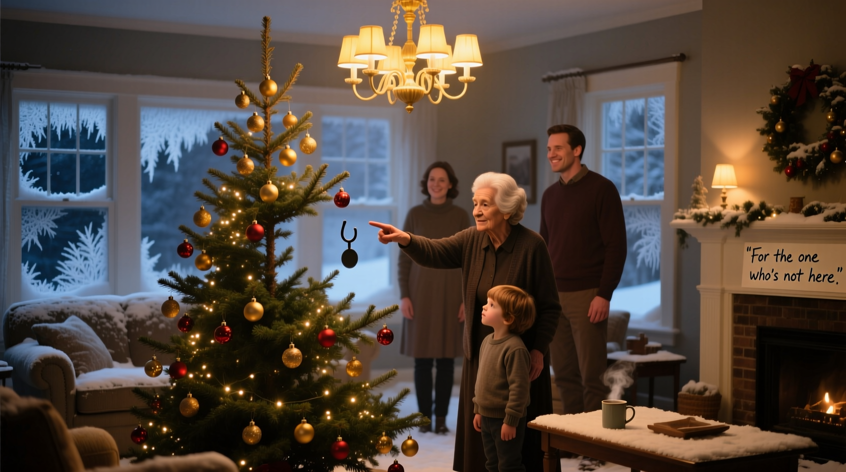 why do some people leave one ornament off the tree tradition explained