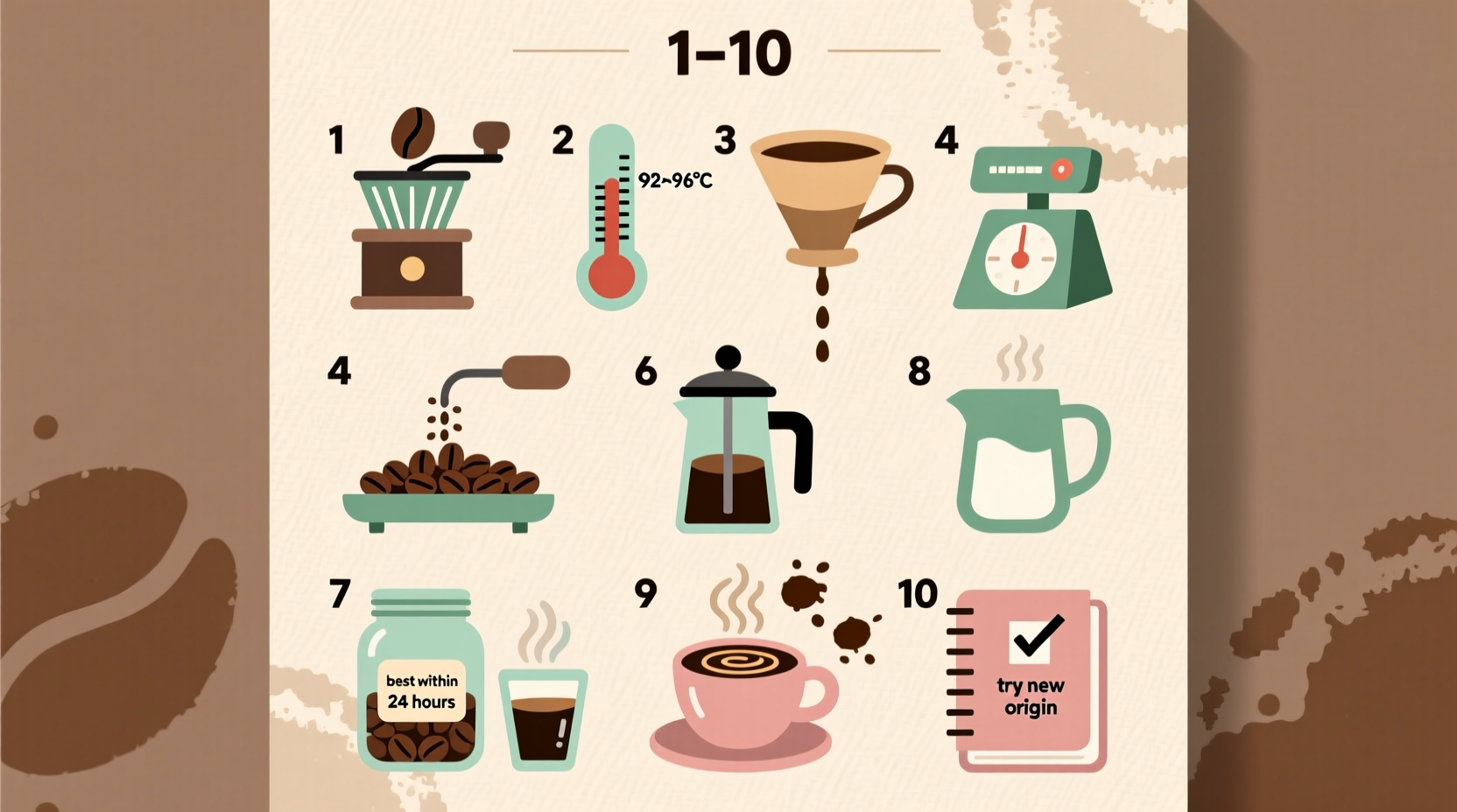 top 10 tips and tricks for better coffee