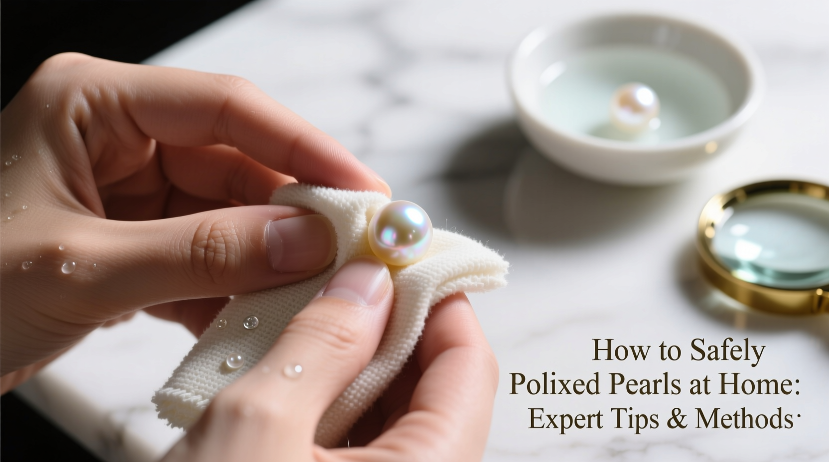 how to polish pearls