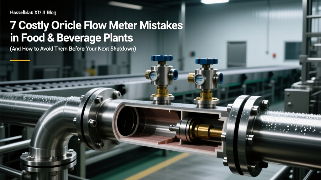 7 Orifice Flow Meter Mistakes in Food & Beverage Plants