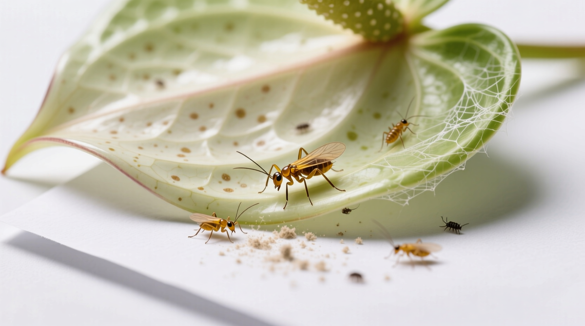 How to Identify Thrips on Anthurium Before Bloom Distortion
