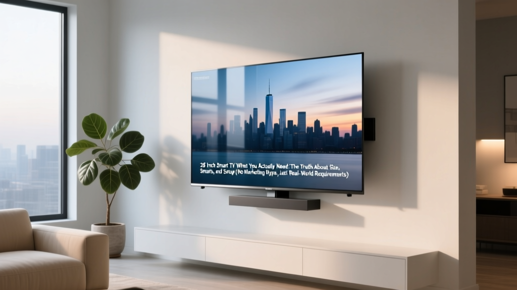 36 Inch Smart TV What You Actually Need: The Truth About Size, Smarts, and Setup (No Marketing Hype, Just Real-World Requirements)