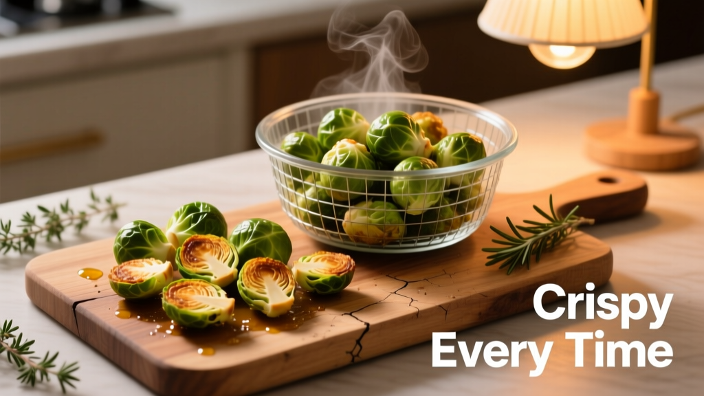 Crispy Air Fryer Brussels Sprouts (No Soggy Bits!)