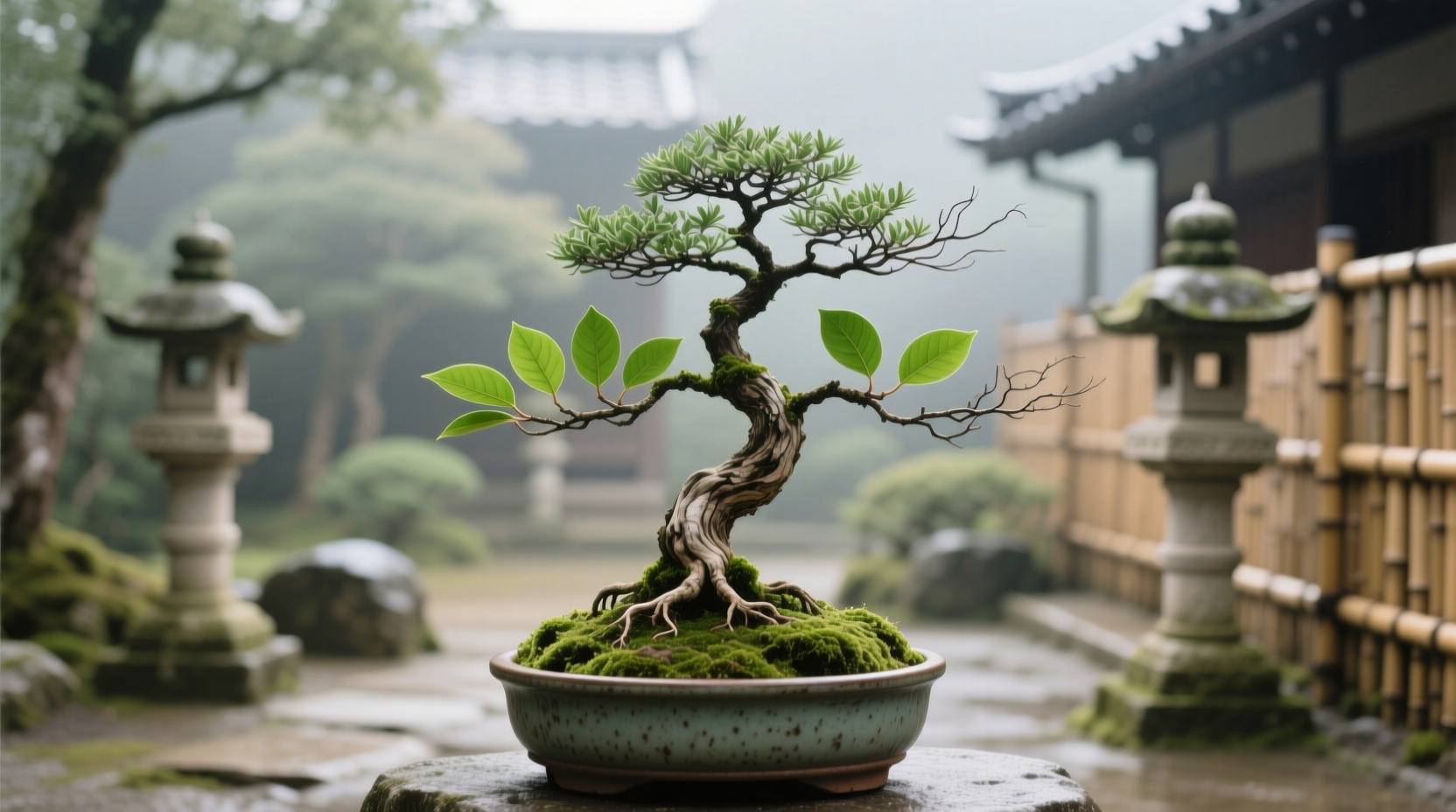bonsai tree medium